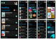 A montage of screenshots showcasing the digital reading list optimised for small screens in a grid layout.