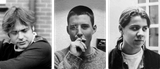 A triptych of portraits taken in 1995