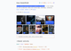 Screenshot of Cory Dransfeldt's homepage